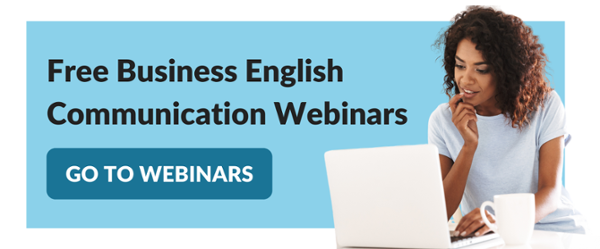 Upcoming Free English Communication Webinars